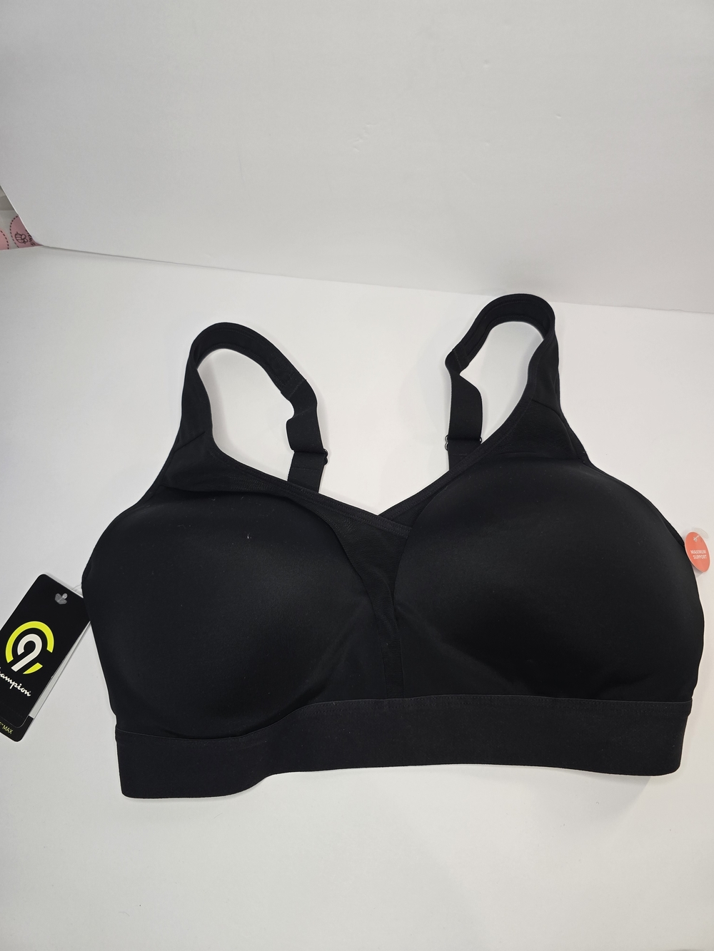Champion Black Wireless Sports Bra